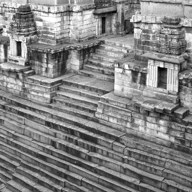 Hampi - Step Well (with Frame)