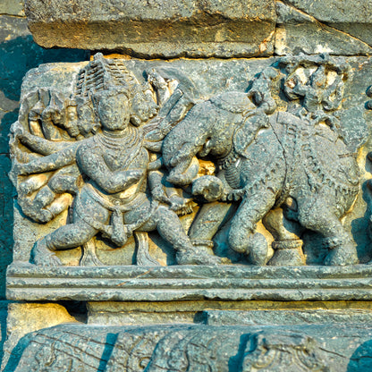 Hampi - Stories Carved in stone (with Frame)