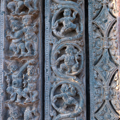 Hampi - Stories Carved in stone (with Frame)