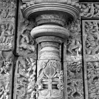 Hampi - Stories Carved in stone (with Frame)