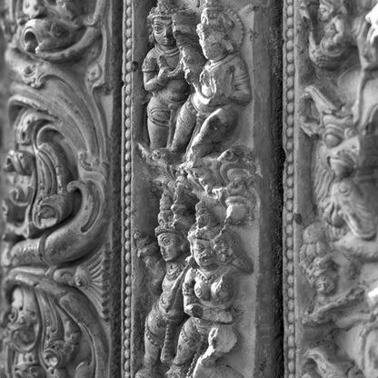 Hampi - Stories Carved in stone (with Frame)