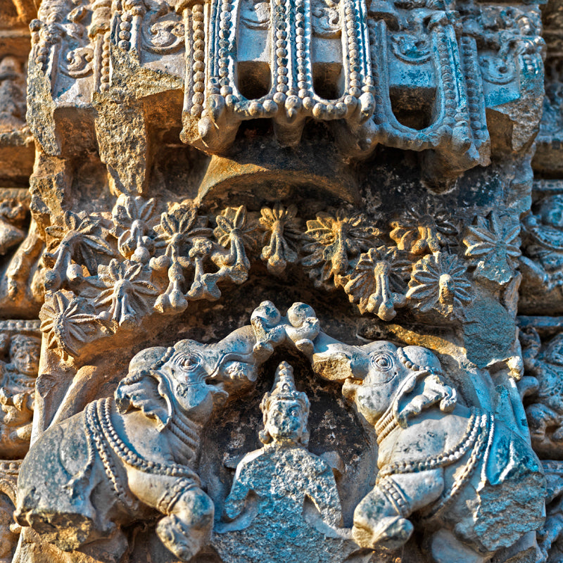 Hampi - Stories Carved in stone (with Frame)