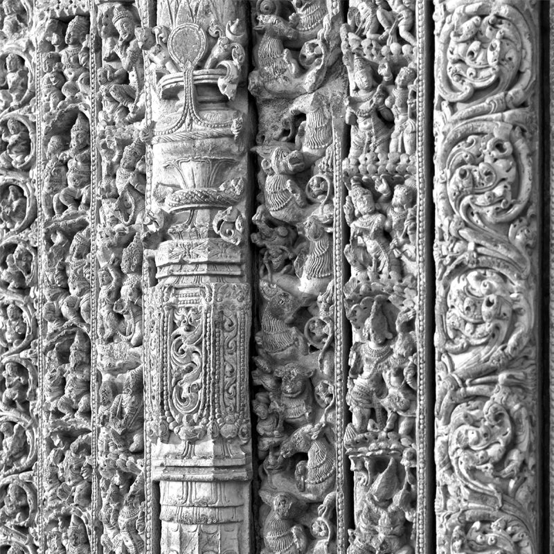 Hampi - Stories Carved in stone (with Frame)