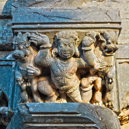 Hampi - Stories Carved in stone (with Frame)