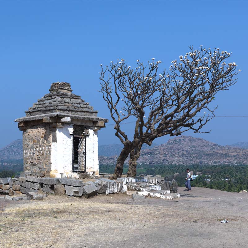 Hampi - A view from Hemakuta Hills, 1300 Century (with Frame)