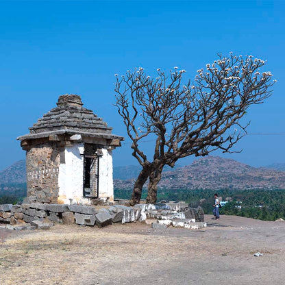 Hampi - A view from Hemakuta Hills, 1300 Century (with Frame)