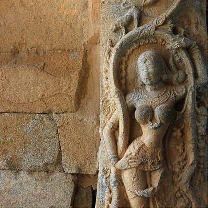 The Shalbhanjika sculptures, characterized by their graceful and elegant forms, embody the spirit of femininity and beauty. The meticulous detailing and seamless blend of art and architecture transport admirers to a different era, where each curve and contour tells a tale of artistic brilliance.