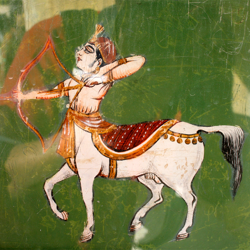 Rajasthan - Sagittarius Painting at Jantar Mantar Jaipur (with Frame)