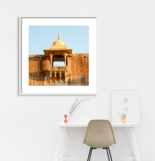 Rajasthan - Amber Palace inside (with Frame)