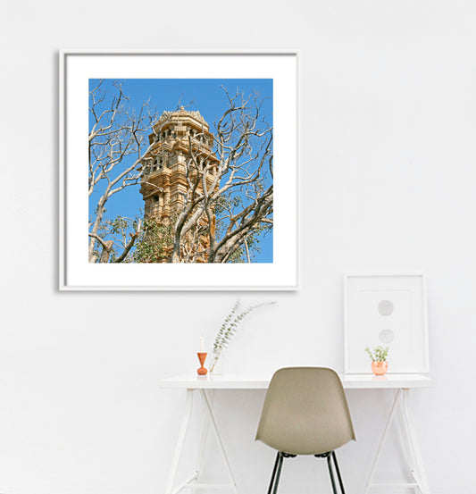 Rajasthan - Vijay Stambh Chittorgadh (with Frame)