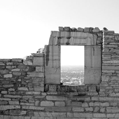 Rajasthan - Temple at Chittorgadh (with Frame)