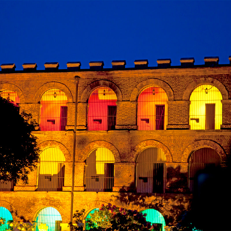 Andaman - Cellular Jail Light Show (with Frame)