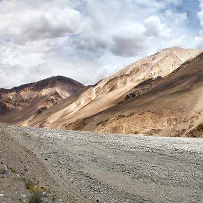 Ladakh - Khardungla Peaks (with Frame)