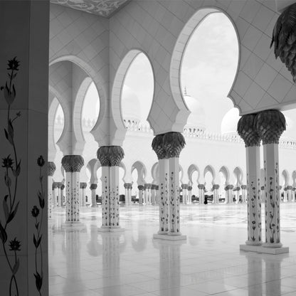 Dubai - Abu Dhabi Mosque (with Frame)