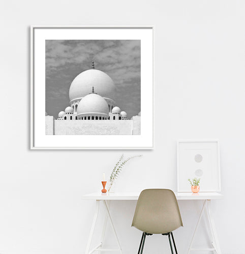 Dubai - Abu Dhabi Mosque (with Frame)