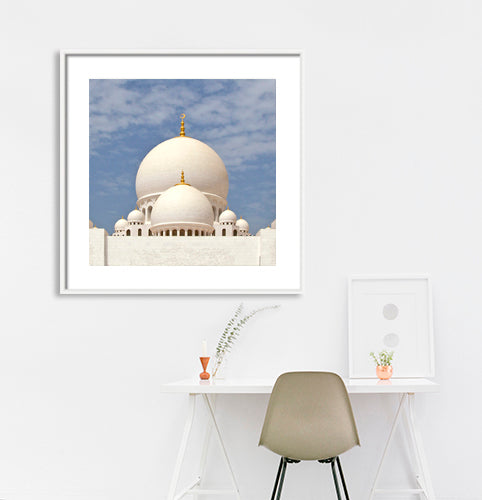 Dubai - Abu Dhabi Mosque (with Frame)