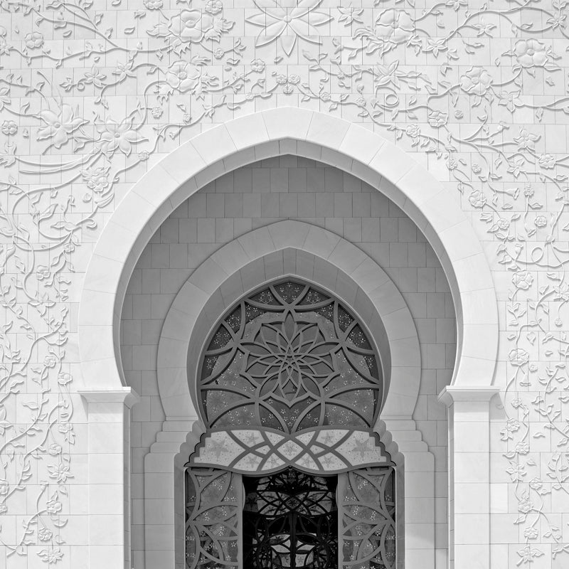 Dubai - Abu Dhabi Mosque (with Frame)