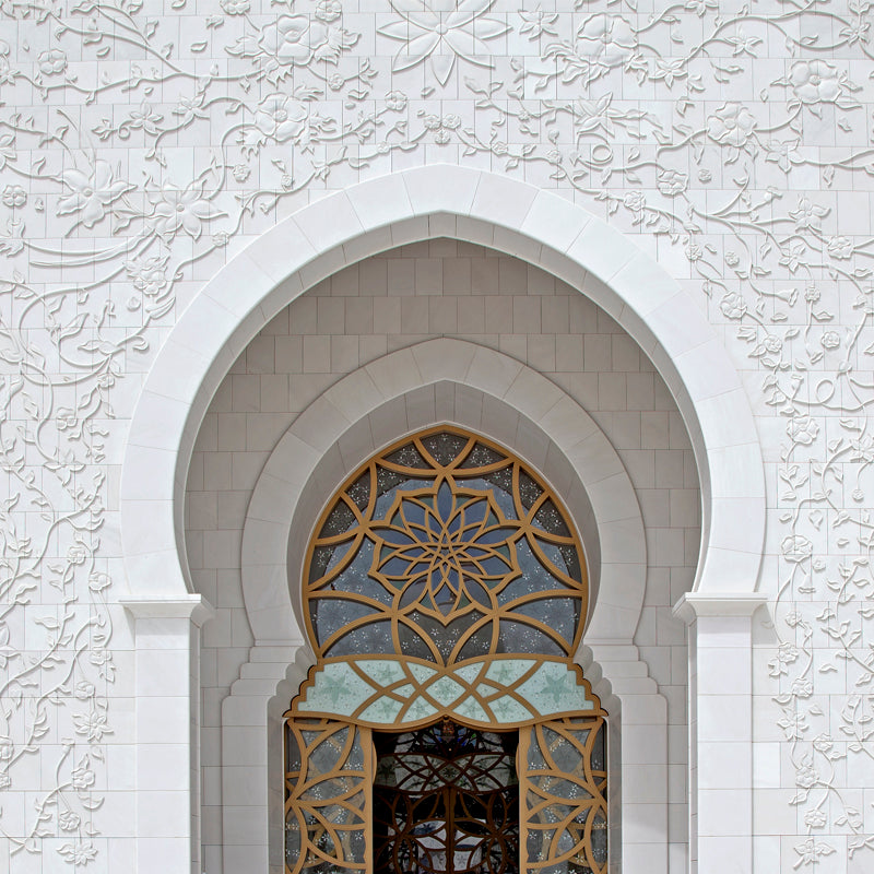 Dubai - Abu Dhabi Mosque (with Frame)