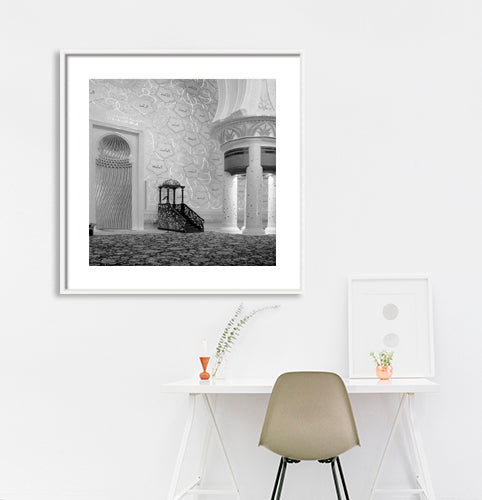 Dubai - Abu Dhabi Mosque (with Frame)