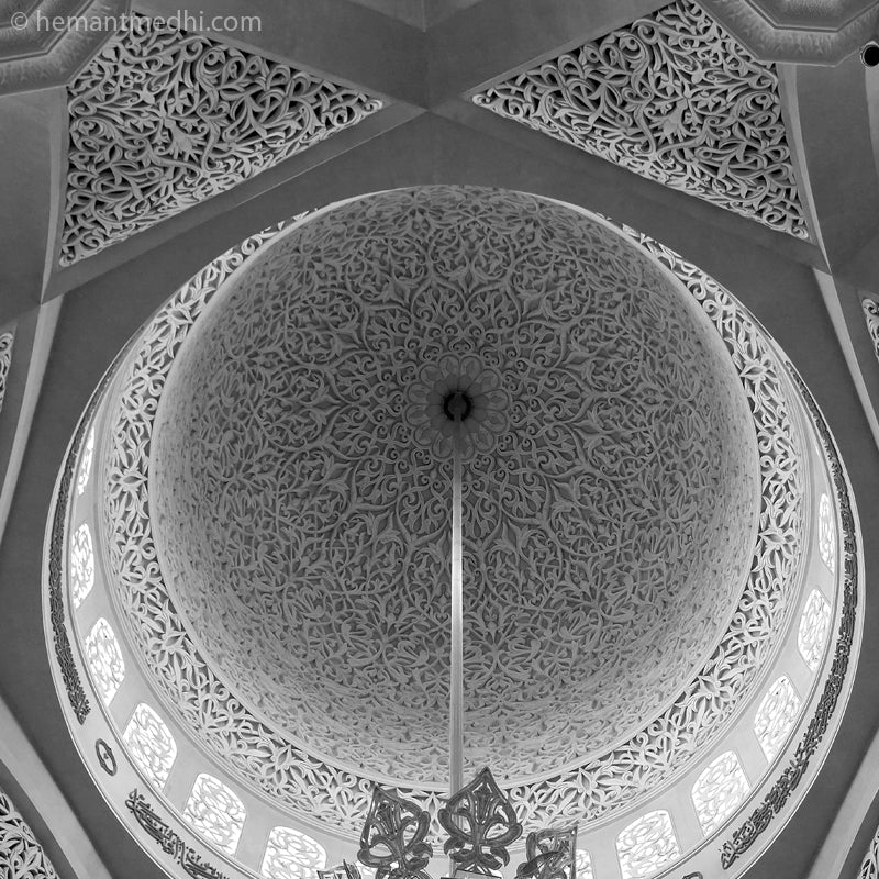 Dubai - Abu Dhabi - Sheikh Zayed Mosque Chandelier (with Frame)