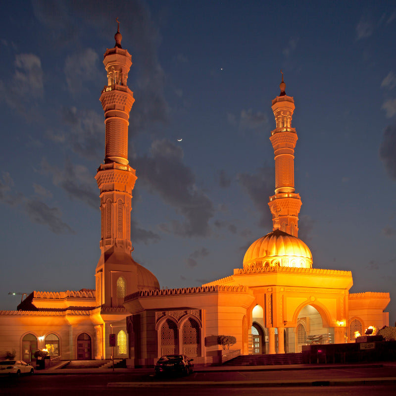 Dubai - Abu Dhabi Mosque (with Frame)