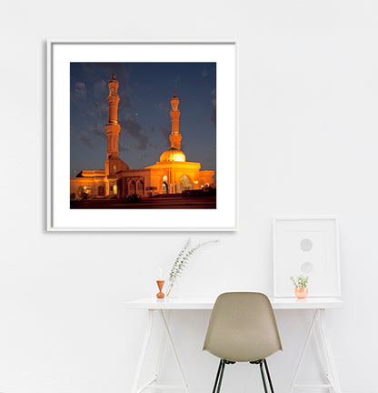 Dubai - Abu Dhabi Mosque (with Frame)