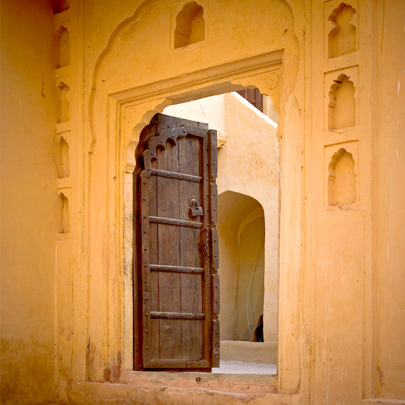 Rajasthan - Amer Fort Door (with Frame)