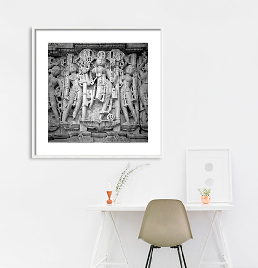 Rajasthan - Temple Sculpture (with Frame)