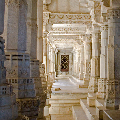 Rajasthan - Ranakpur Temple Sculpture (with Frame)