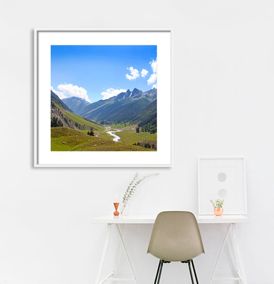 Ladakh - Srinagar Road to Jozila Pass (with Frame)