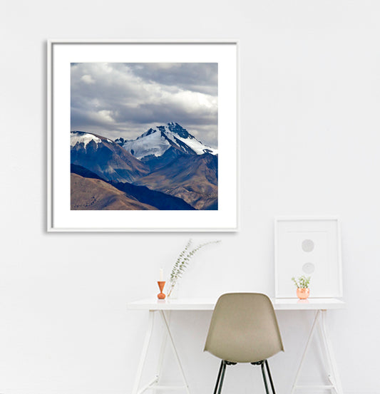 Ladakh - Leh Snow Peaks (with Frame)