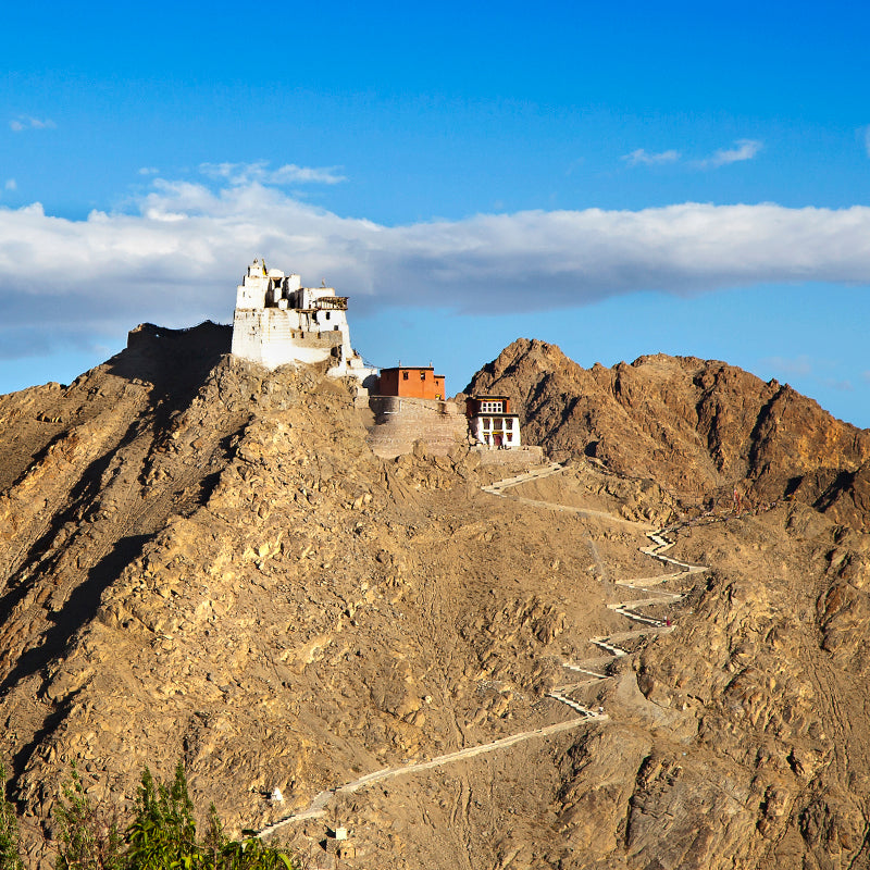 Ladakh - Sankar Monastery at Leh (with Frame)