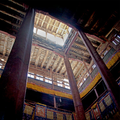 Ladakh - Thiksey Monastery (with Frame)