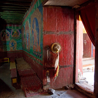 Ladakh - Thiksey Monastery (with Frame)