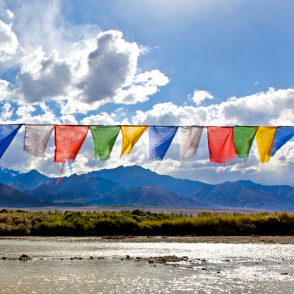 Ladakh - Prayer Flags (with Frame)