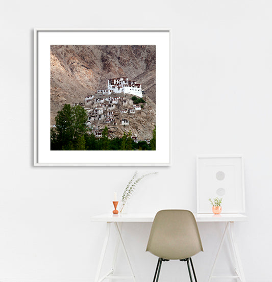 Ladakh - Shey Monastery at Leh (with Frame)