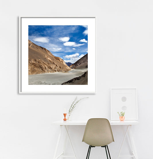 Ladakh - Way to Pengong Tso (with Frame)