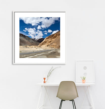 Ladakh - Way to Pengong Tso (with Frame)