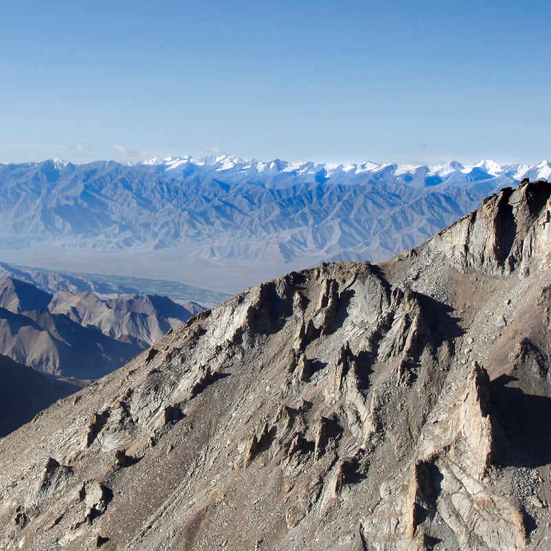 Ladakh - Khardungla Peaks (with Frame)