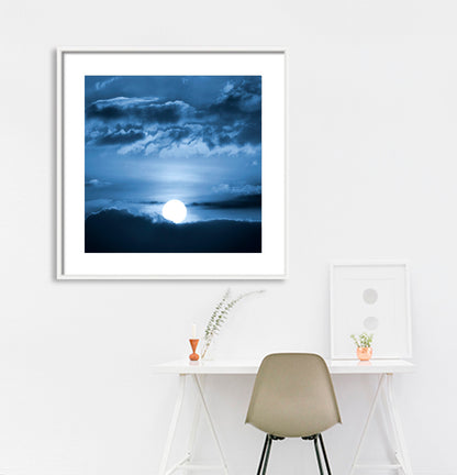 Andaman - Radhanagar Beach Sunset (with Frame)